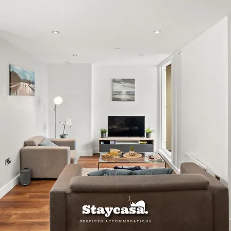 Spectacular Apartment Balcony View In City Centre Manchester Exterior photo